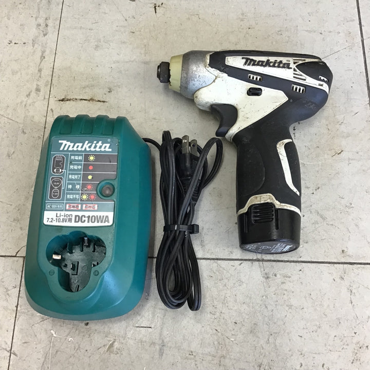 【現状品】 マキタ/makita コードレスインパクトドライバー TD090DWSPW 【鴻巣店】