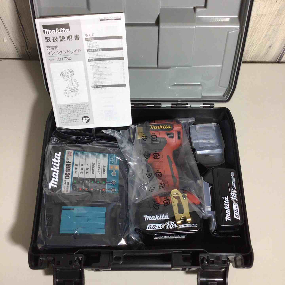 ★マキタ(makita) コードレスインパクトドライバー TD173DGXPR LXT20周年記念限定カラー プレミアムレッド【戸田店】