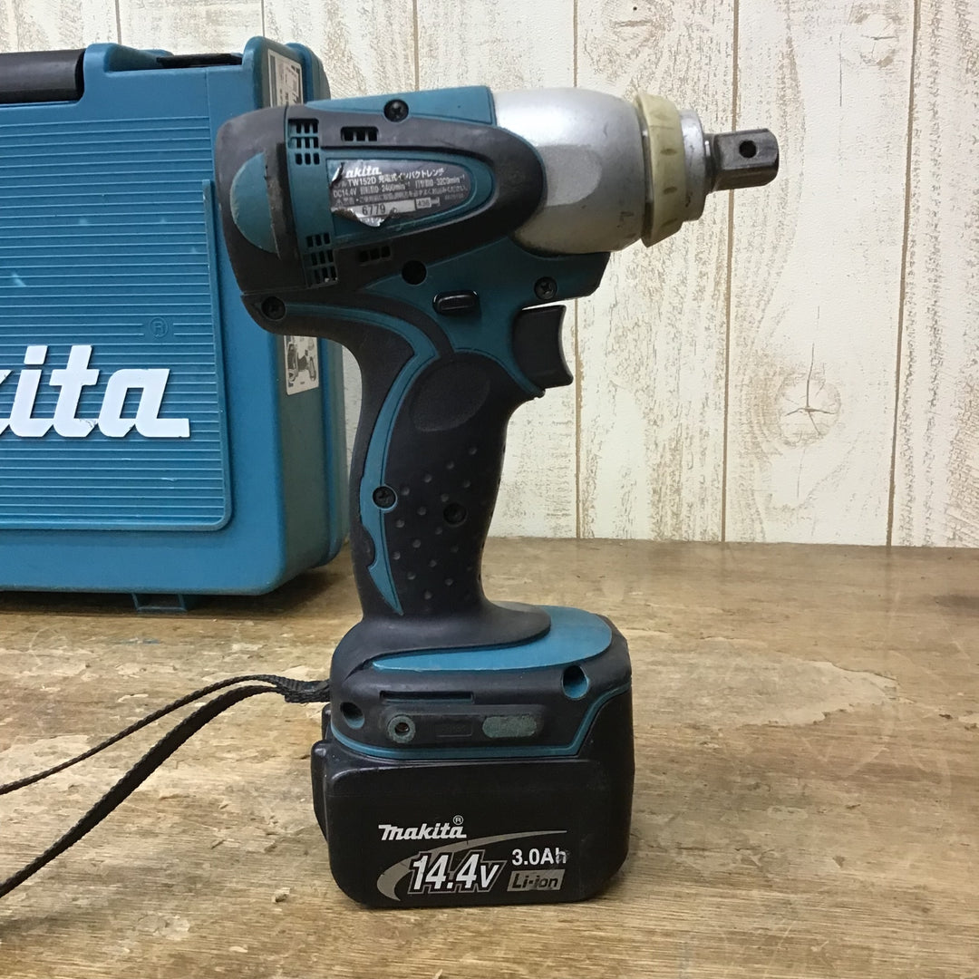 ○マキタ(makita) コードレスインパクトレンチ  TW152DRFX【柏店】