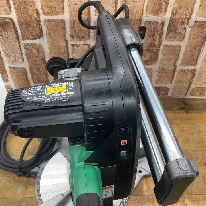 【動作良好】★ハイコーキ(HIKOKI ※旧:日立工機) 卓上スライド丸のこ C7RSHD【所沢店】