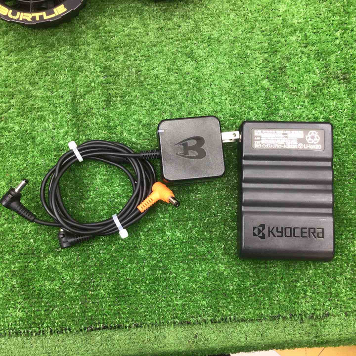 バートル (BURTLE) エアークラフト リチウムイオンバッテリー ブラック AC360-19V+AC370/371ファン  空調服用【富山店】●レコン