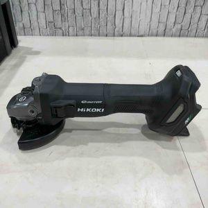 ◇HiKOKI(ハイコーキ) 36V 充電式 ディスクグラインダ G3610DC ブラック トイシ径100mm スライドスイッチ 蓄電池2個・充電器・ケース付 G3610DC(2XPBZ)【草加店】