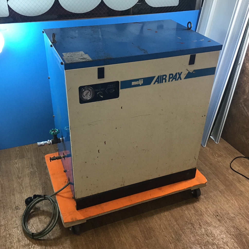 中古品／店頭受取り限定】明治(meiji) エアーコンプレッサー AP-22K 