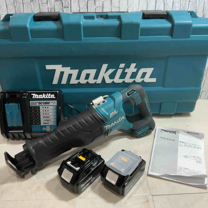 ★マキタ(makita) コードレスレシプロソー JR187DRGX 18V 動作確認済み【川口店】