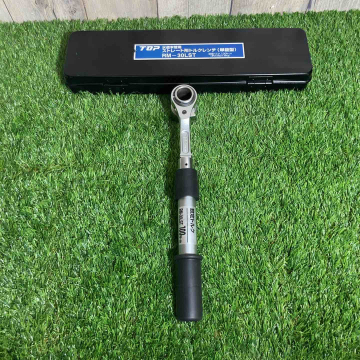 ◇トップ(TOP) トルクレンチ 水道本管用 スレート形 RM-30LST【戸田店】