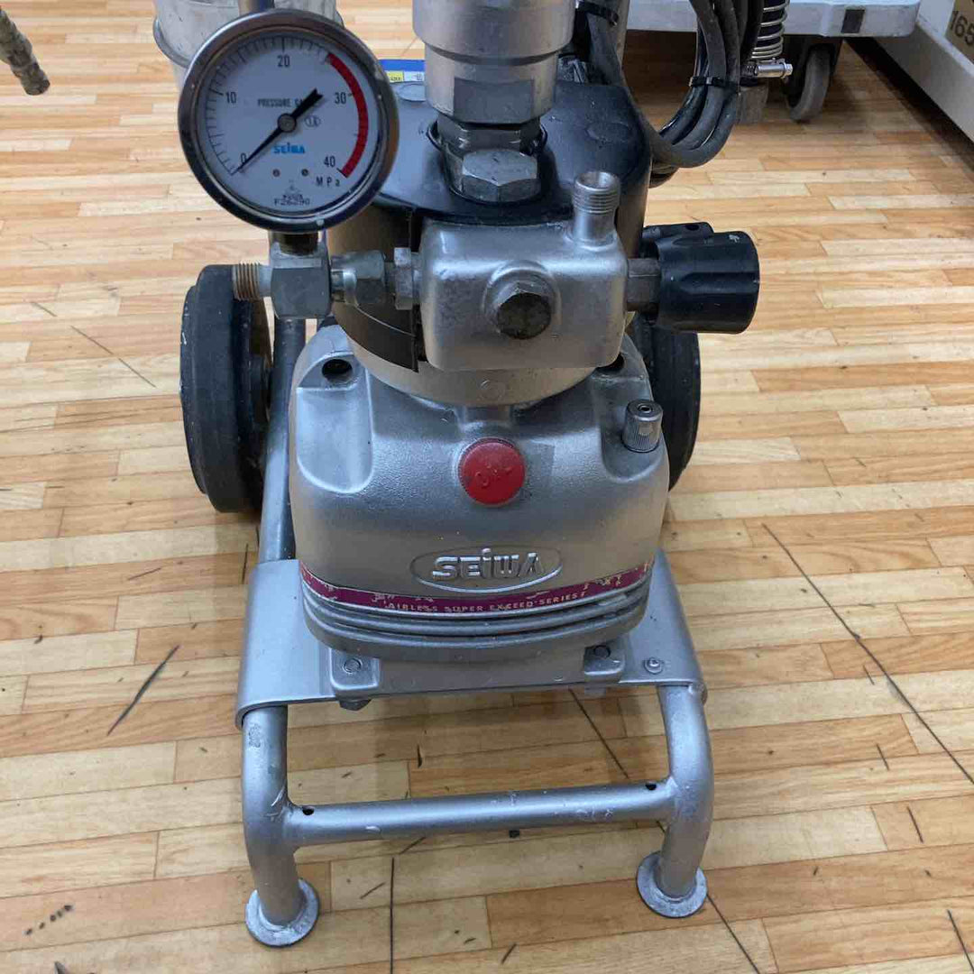 【店頭受取り限定】◇精和産業 エアレス塗装機 スーパー"弾性6"【柏店】