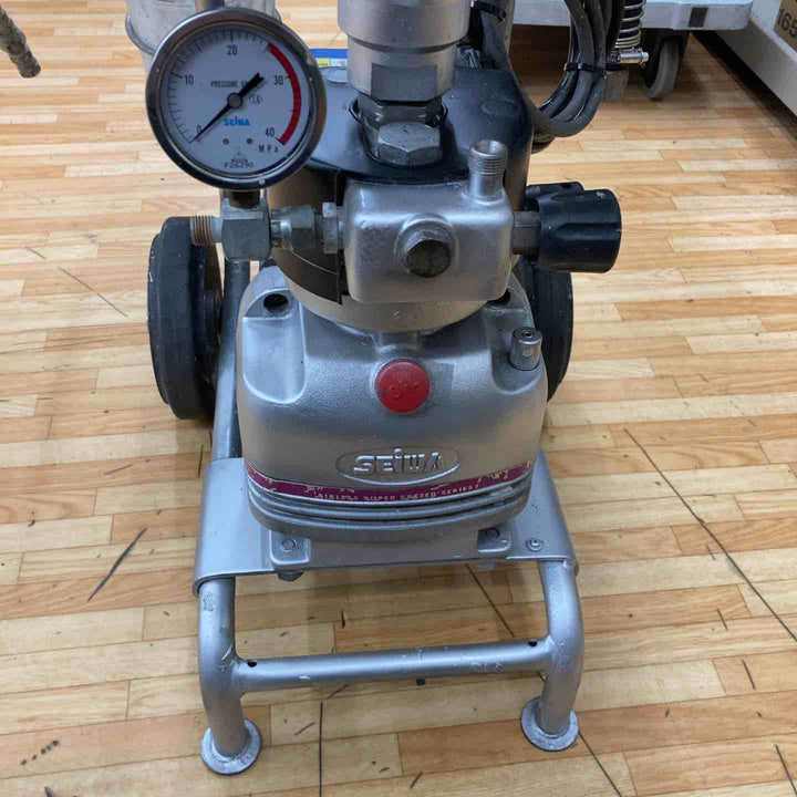 【店頭受取り限定】◇精和産業 エアレス塗装機 スーパー"弾性6"【柏店】