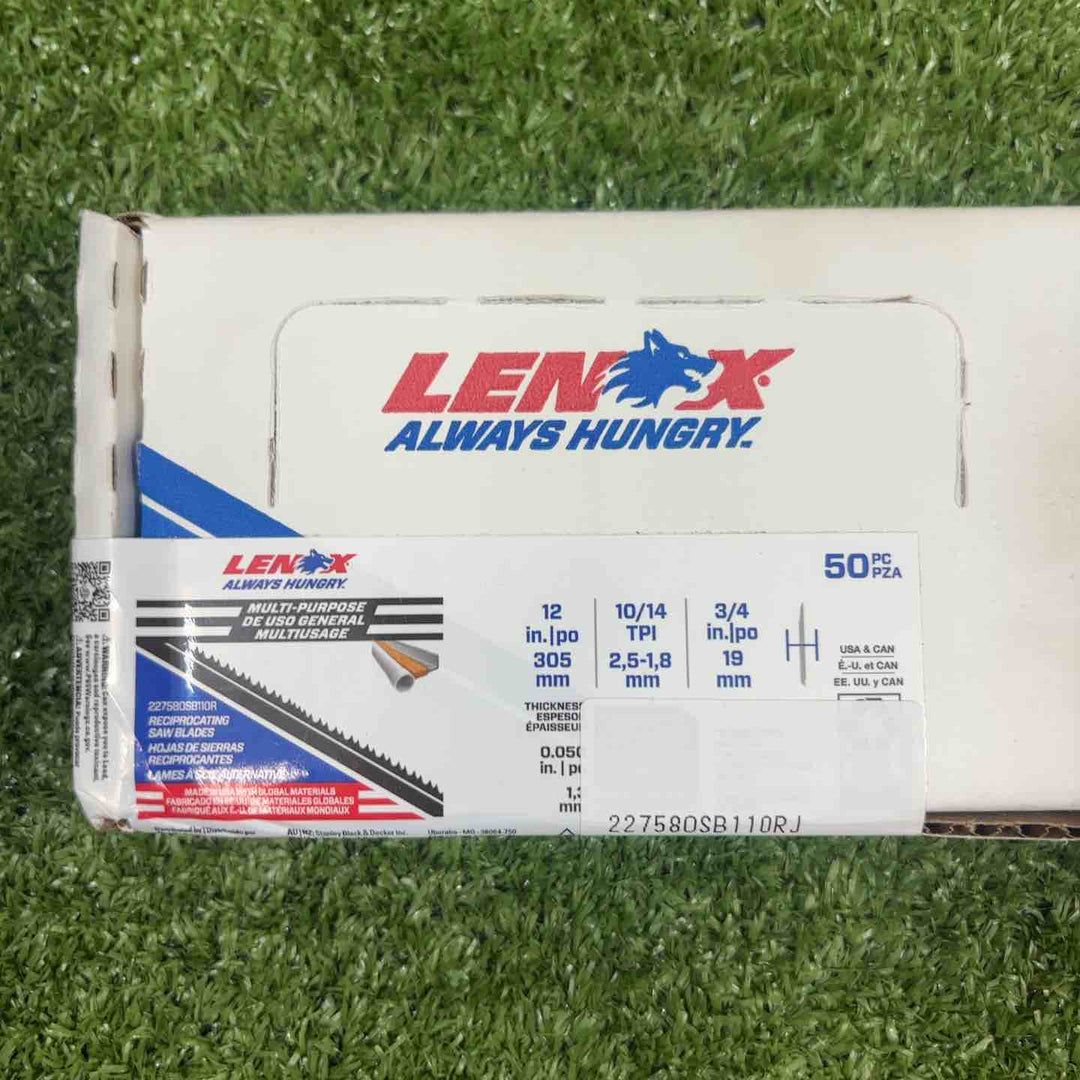 ◇レノックス(LENOX) バイメタルセーバーソーブレード 300mm 10/14山 (50枚) 22758OSB110R【川崎店】