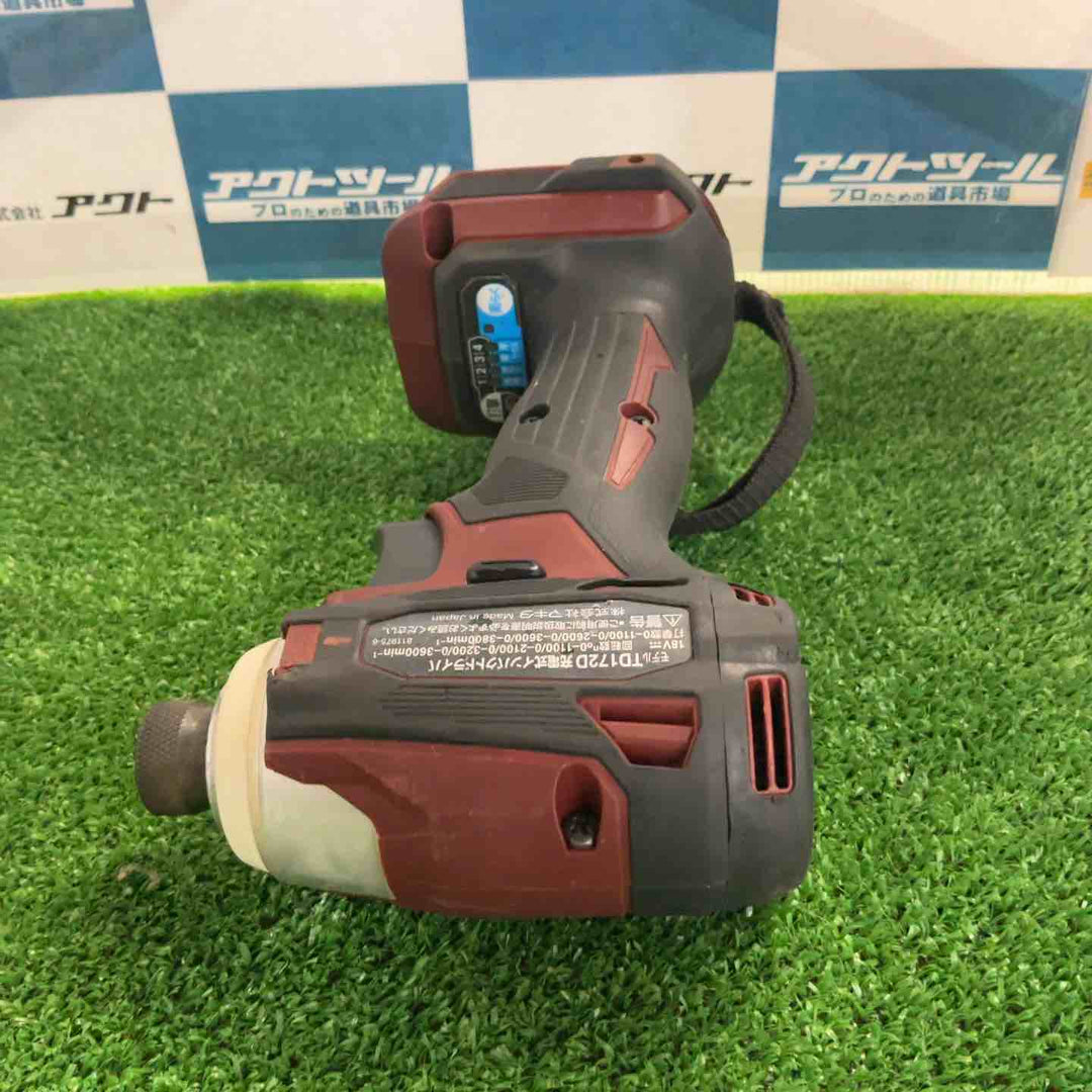★マキタ(makita) コードレスインパクトドライバー TD172DZAR【草加店】