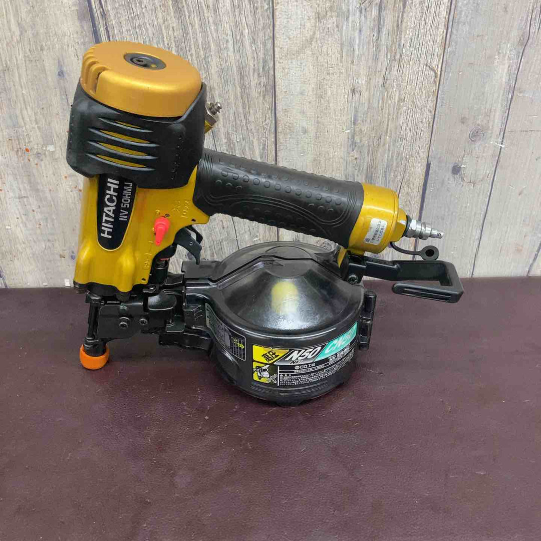 【中古品】 ハイコーキ(HIKOKI ※旧:日立工機) 高圧エア釘打ち機 NV50HMJ 【東大和店】