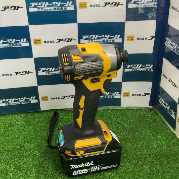 ★マキタ(makita) コードレスインパクトドライバー TD173DGXFY【草加店】