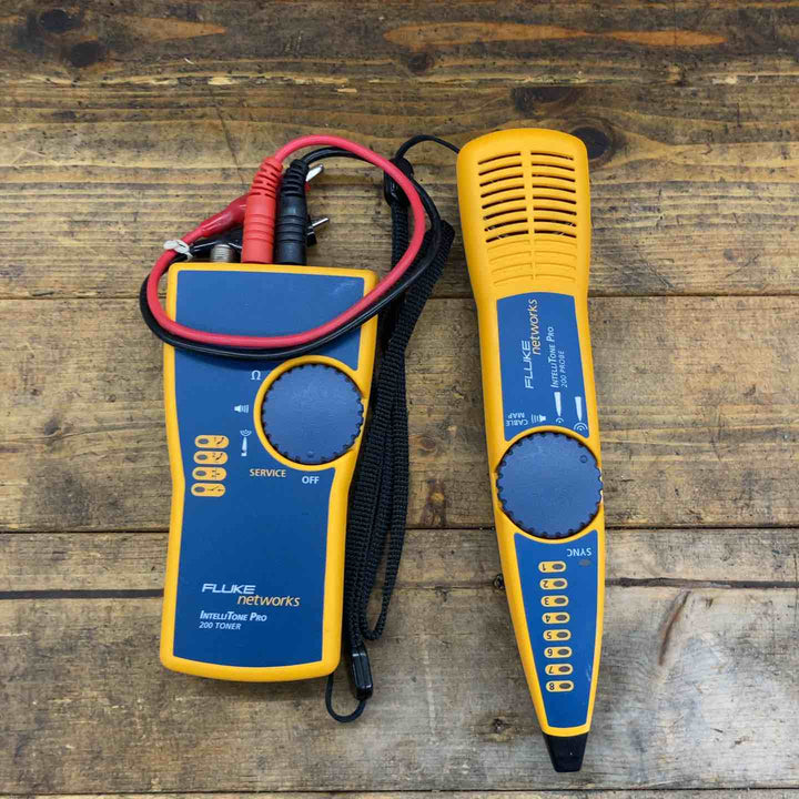 【中古品】フルークネットワークス IntelliTone Pro 200 LANトーナー&プローブキット MT-8200-60-KIT-J【所沢店】