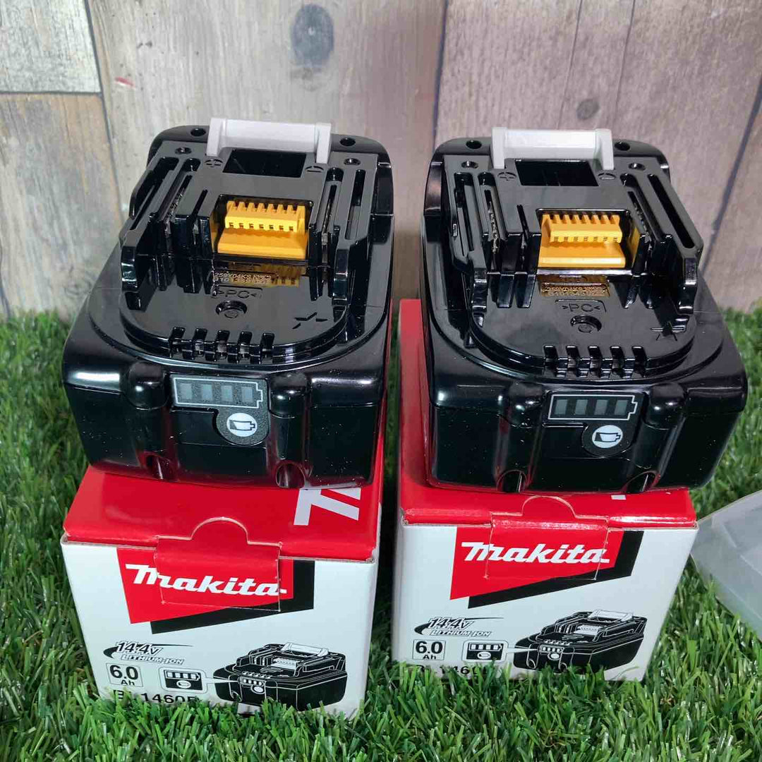 ◇マキタ(makita)14.4Vリチウムイオンバッテリー BL1460B 2個セット【戸田店】