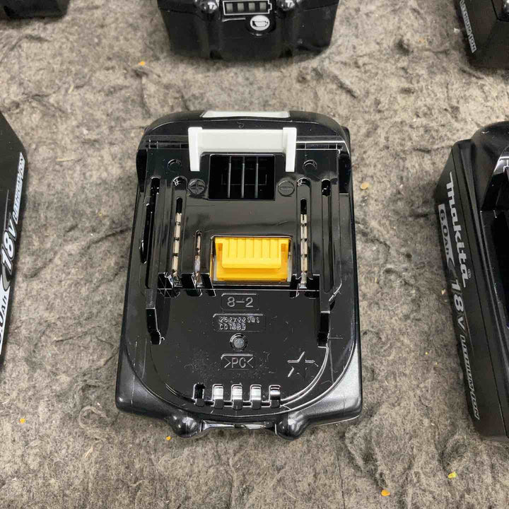 マキタ(makita) リチウムイオンバッテリー 18V/6.0Ah BL1860B 計6点【鴻巣店】