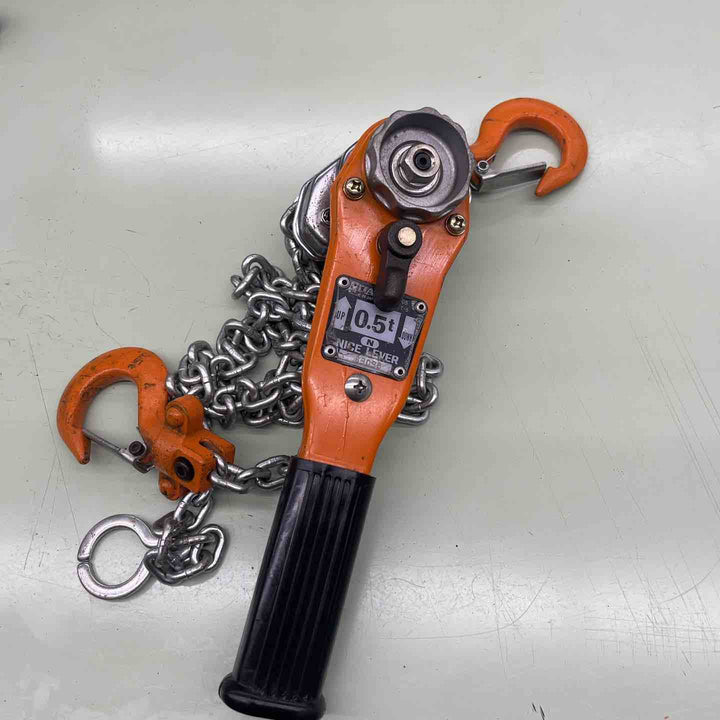◇バイタル工業 NR2-05 レバーホイスト ナイスレバー(NR2) 0.5t×1.5m【越谷店】