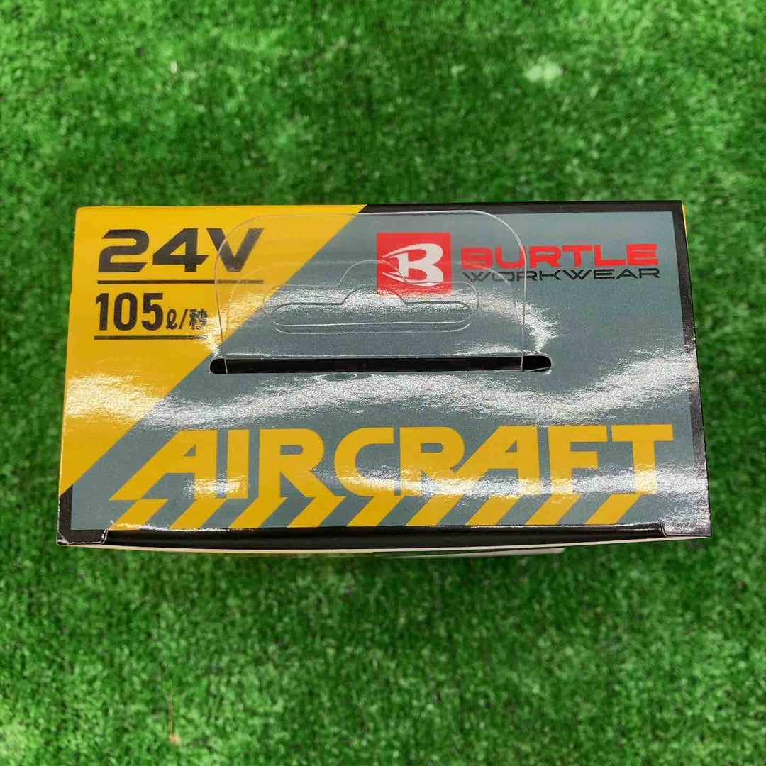 バートル AC09 エアークラフト 24V専用リチウムイオンバッテリー 2025年モデル マットブラック【川越店】