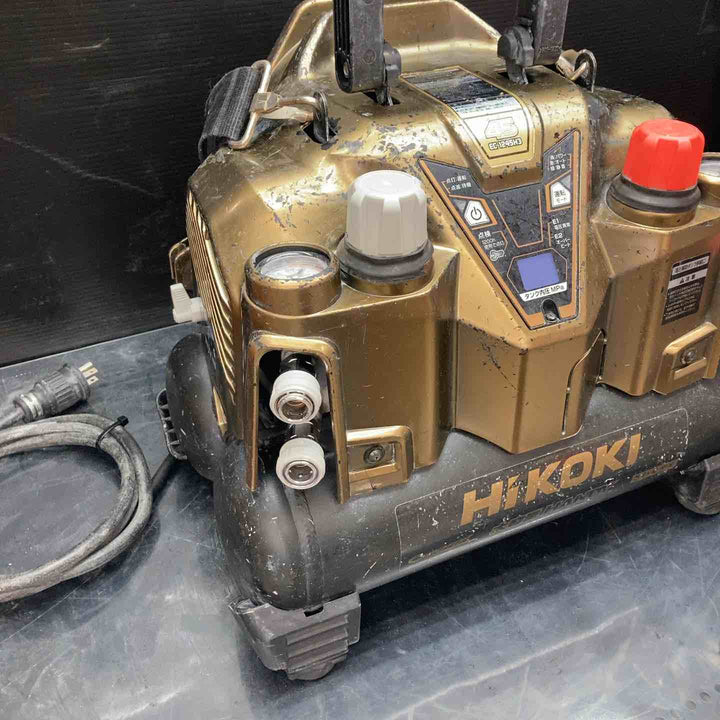 ◇ハイコーキ(HiKOKI/旧日立工機) 高圧/一般圧兼用 エアコンプレッサー EC1245H3(TN)BG ブラック＆ゴールド【川越店】
