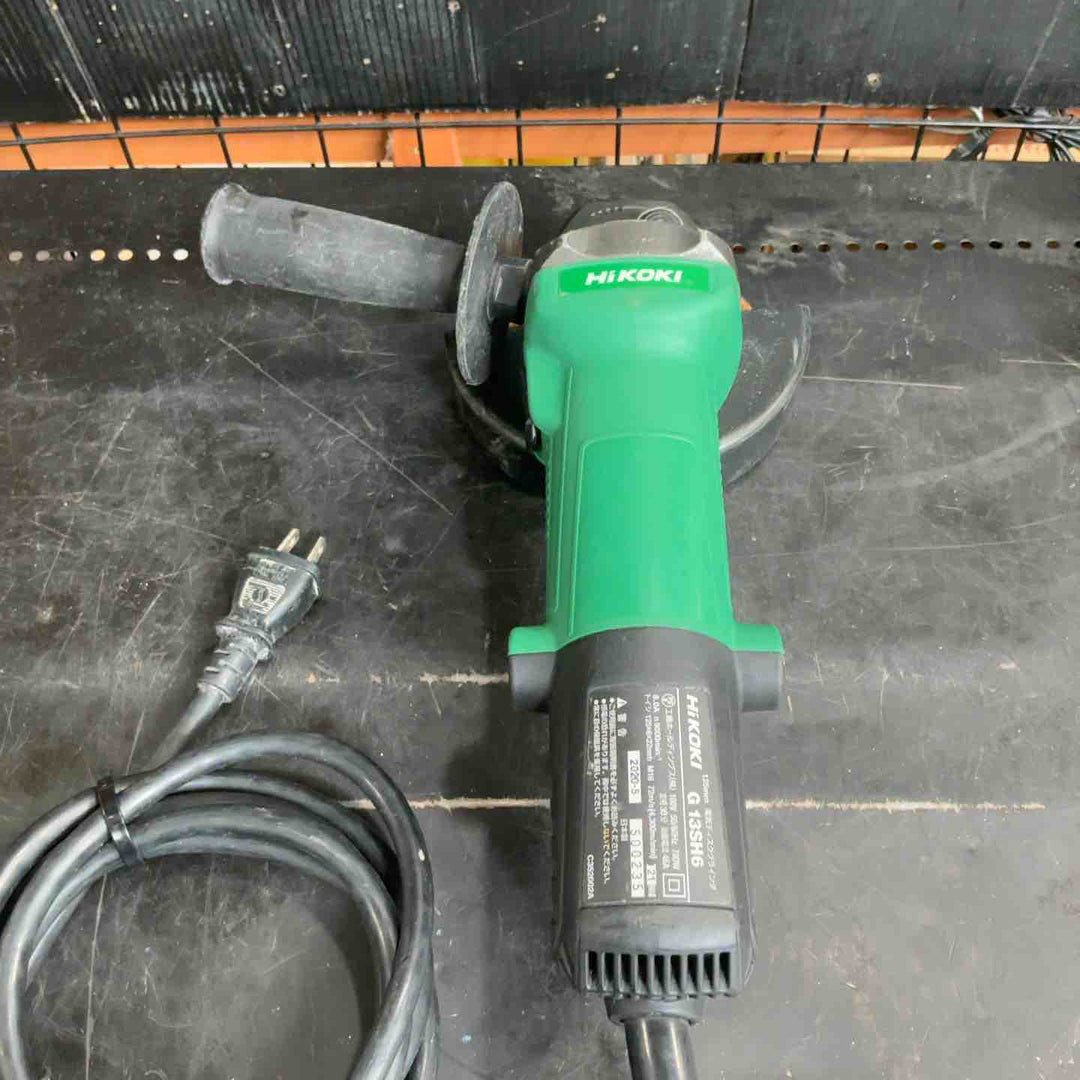 ☆ハイコーキ(HIKOKI ※旧:日立工機) 125mmディスクグラインダ G13SH6【草加店】