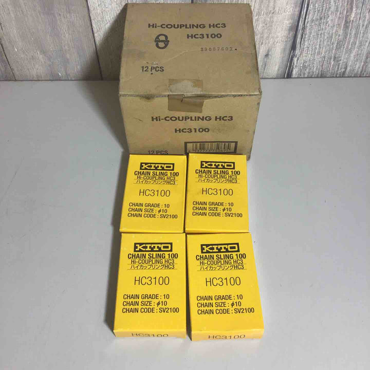 【未使用品】 キトー ハイカップリング HC3100 4個 【戸田店】
