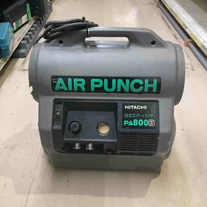 【店頭受取り限定】◇日立産機(HITACHI) エアーパンチ 常圧エアコンプレッサー  PA800B【町田店】
