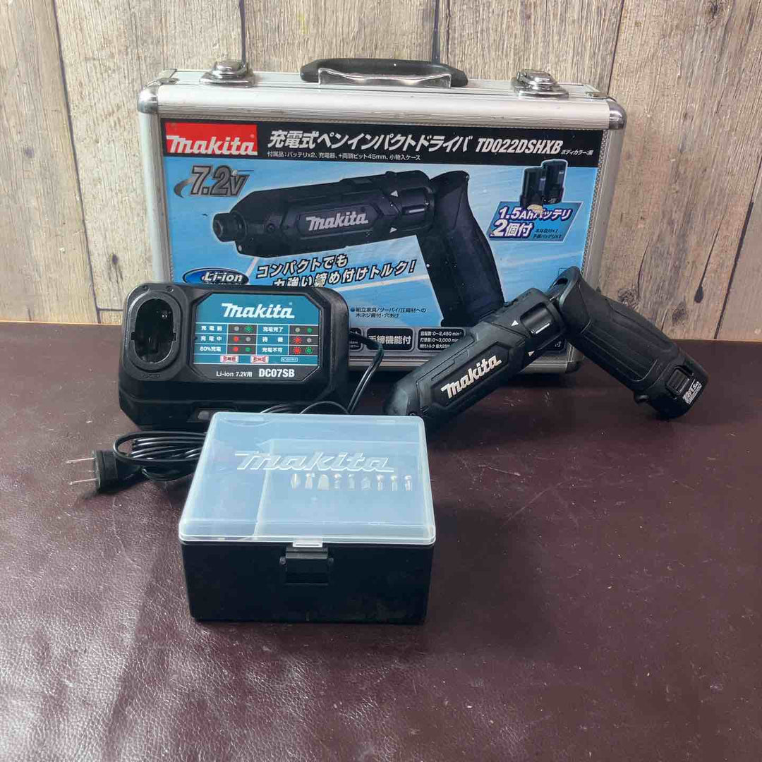 【中古品】 マキタ(makita) コードレスペンインパクトドライバー TD022DSHXB 【東大和店】