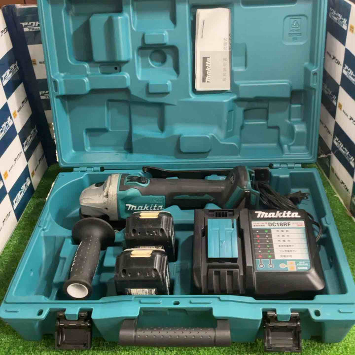 ★マキタ(makita) 125mmコードレスディスクグラインダー GA504DRGXN【草加店】