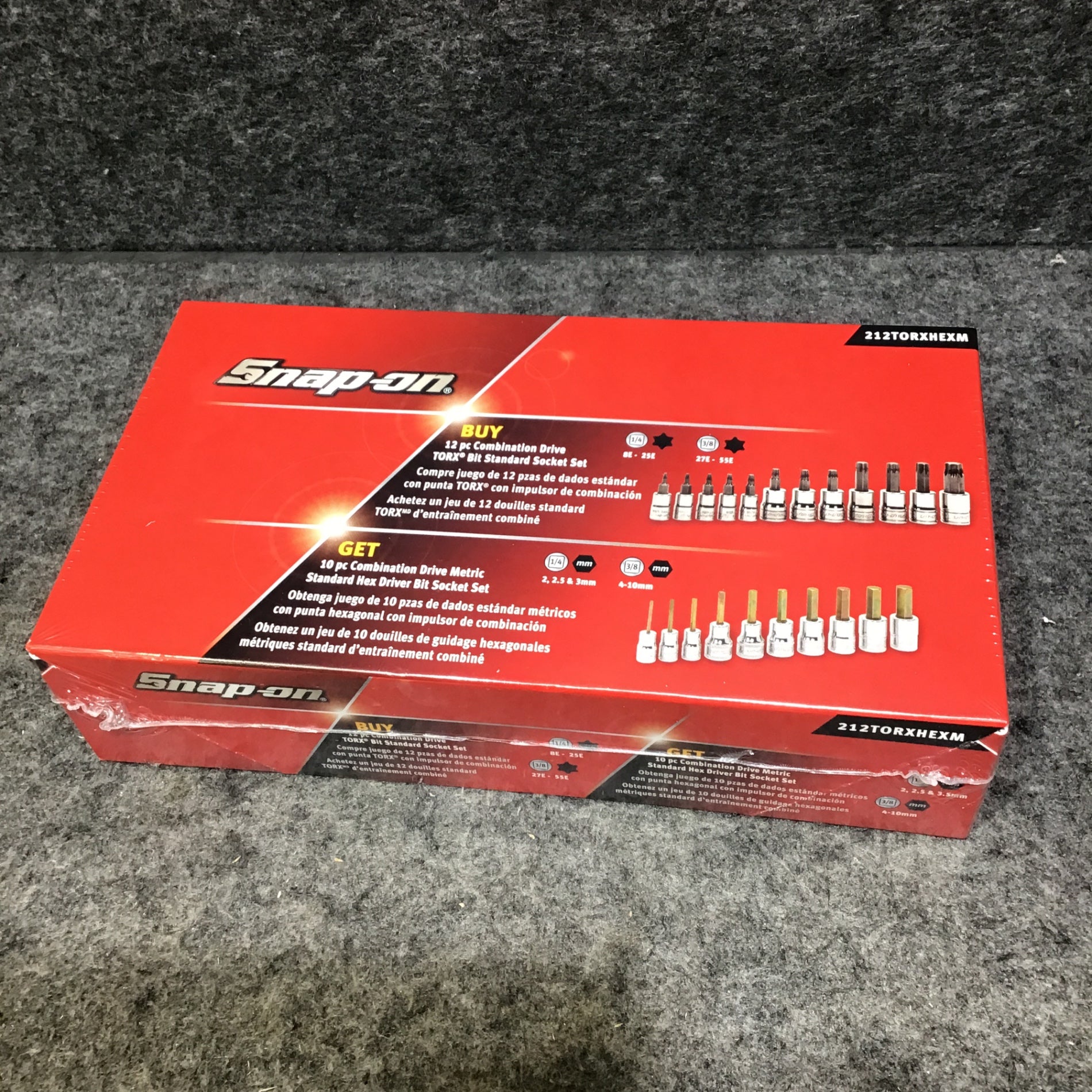 【未使用・未開封品】スナップオン(Snap-on) ヘックスソケットセット 212TORXHEXM【桶川店】