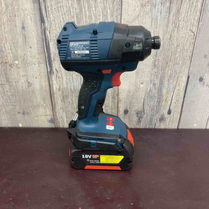 【中古品】 ボッシュ(BOSCH) 18Vバッテリーインパクトドライバー[GDR18V-EC6] 【東大和店】