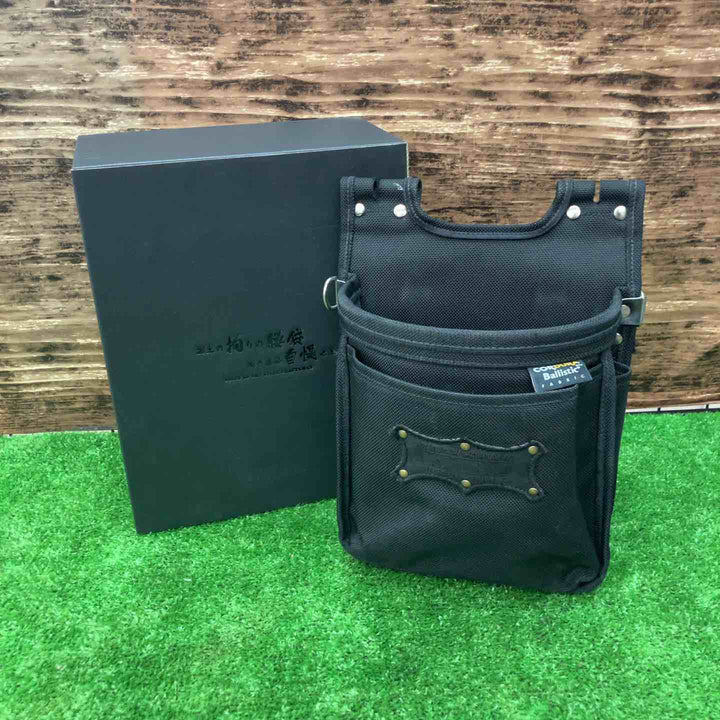 ニックス(KNICKS) コーデュラバリスティック生地ツーウェイタイプ2段腰袋(スリムタイプ) BA-201BB【川越店】