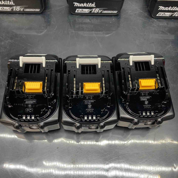 【未使用品】マキタ(makita) 純正 リチウムイオンバッテリー 18V/6.0Ah BL1860B 正規品 10個セット【川越店】