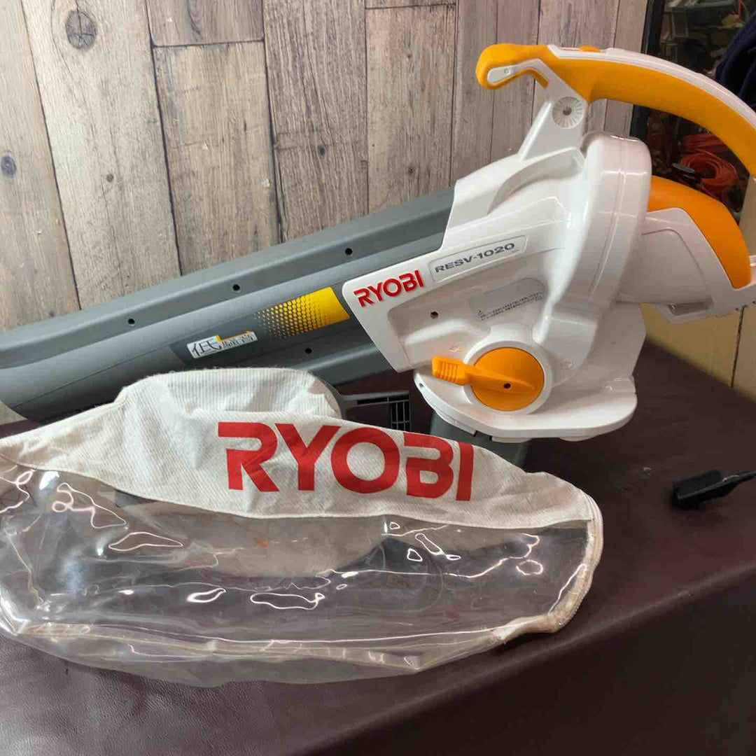 中古品】 リョービ(ryobi) ブロワバキューム RESV-1020 100v ブロワー 
