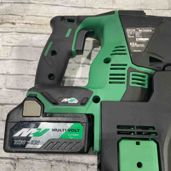 ★ハイコーキ(HIKOKI ※旧:日立工機) コードレスハンマドリル DH36DPB(2XP)【川口店】