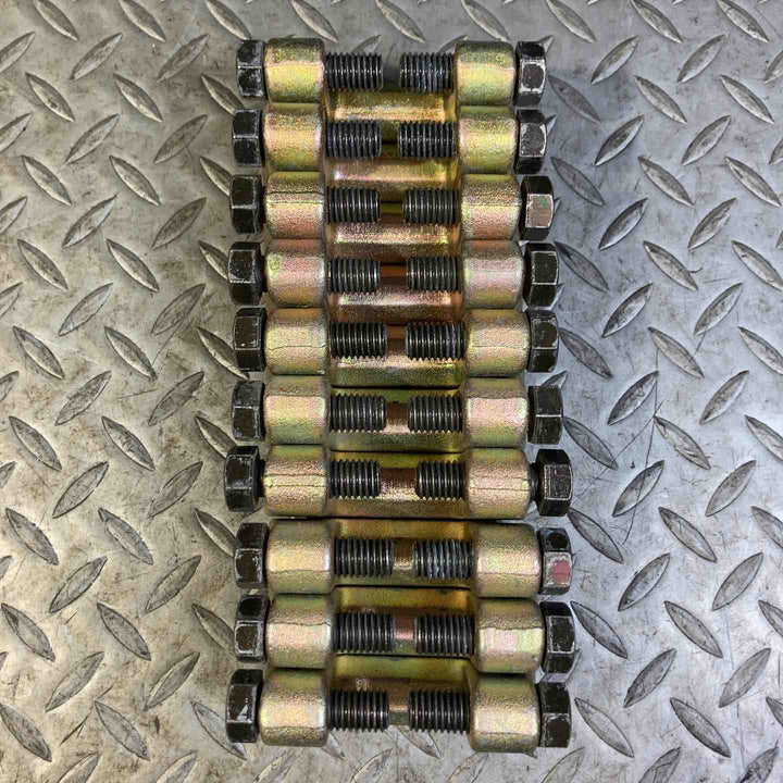丸井産業 ロックマンミニ M-8400■許容荷重0.65t■側溝・土止等の仮設防護柵構成部品/H形鋼クランプ★計10点セット【草加店】