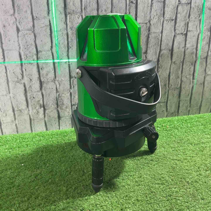 ◇アックスブレーン 高輝度自動探知グリーンレーザー墨出し器 AG-765T 01000257 動作確認済【川口店】
