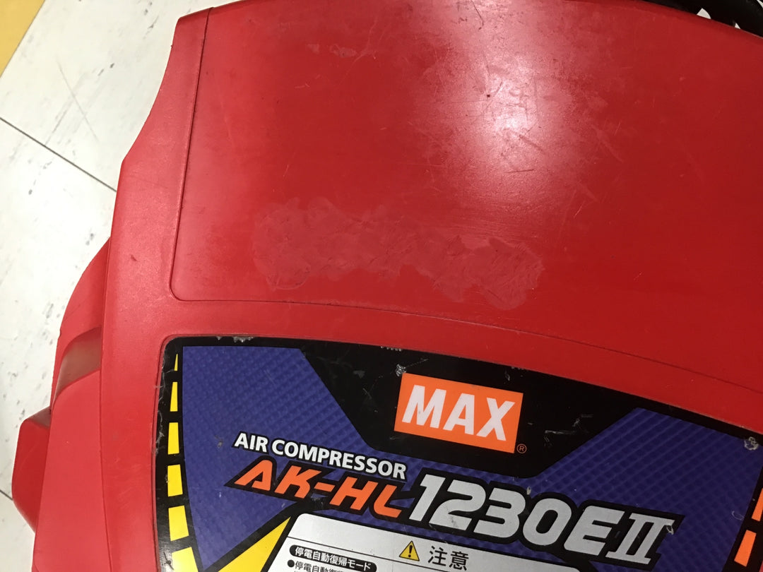 ★マックス(MAX) エアコンプレッサー AK-HL1230E2【富山店】◇レジ