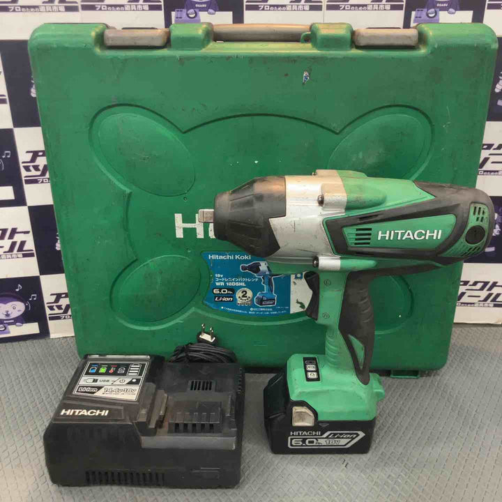 【中古品】ハイコーキ(HIKOKI ※旧:日立工機) コードレスインパクトレンチ WR18DSHL(2LYPK)【所沢店】