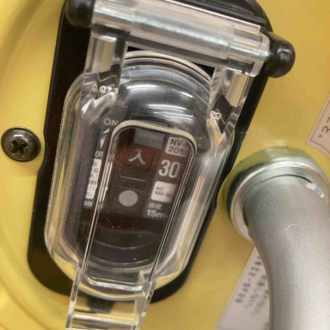 ハタヤ 防雨型サンタイガーレインボーリール「サーモカット・漏電過負荷付」　接地付　電工ドラム （SBX-301K）【八潮店】