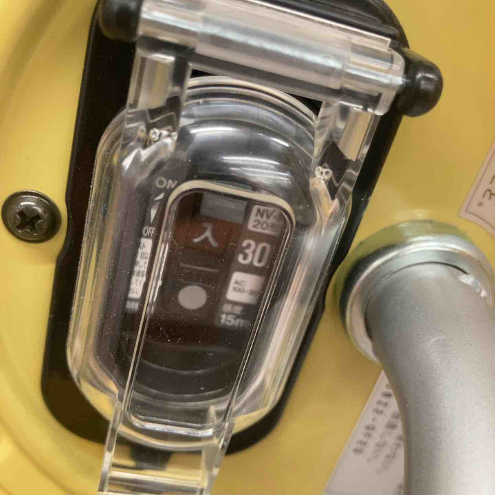 ハタヤ 防雨型サンタイガーレインボーリール「サーモカット・漏電過負荷付」　接地付　電工ドラム （SBX-301K）【八潮店】
