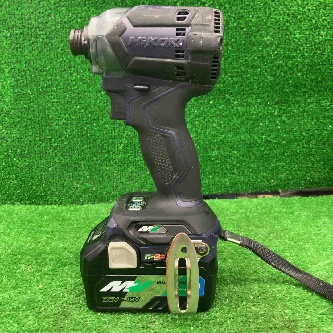 【中古品】★ ハイコーキ(HIKOKI ※旧:日立工機) コードレスインパクトドライバー マルチボルト WH36DC(2XPB) 【桶川店】