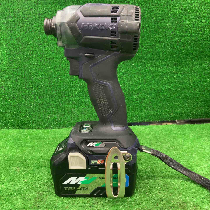 【中古品】★ ハイコーキ(HIKOKI ※旧:日立工機) コードレスインパクトドライバー マルチボルト WH36DC(2XPB) 【桶川店】