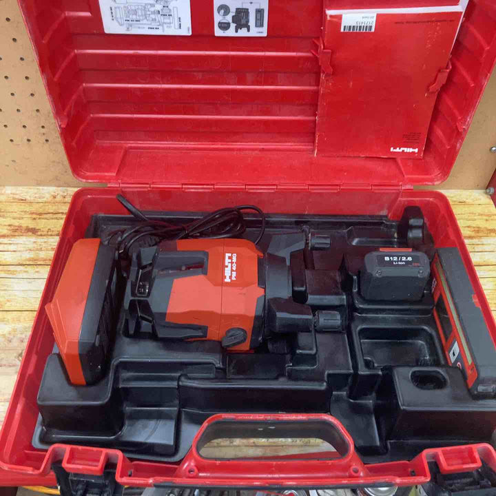 ◇ヒルティ(HILTI) マルチラインレーザー PM40-MG 墨出し器【川崎店】