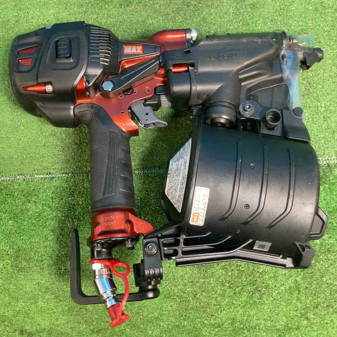 【美品】★マックス(MAX) 高圧エア釘打ち機 HN-90N5(D)-R ◎メーカー修理済み【岩槻店】