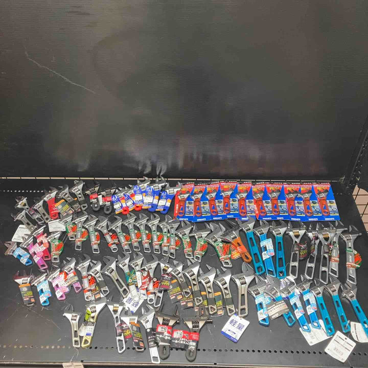 ▼モンキーレンチ80個まとめ売り 格安☆ ロブスター スーパーツール TOP サイズ 複数 軽量 薄型 ショート 様々【川越店】