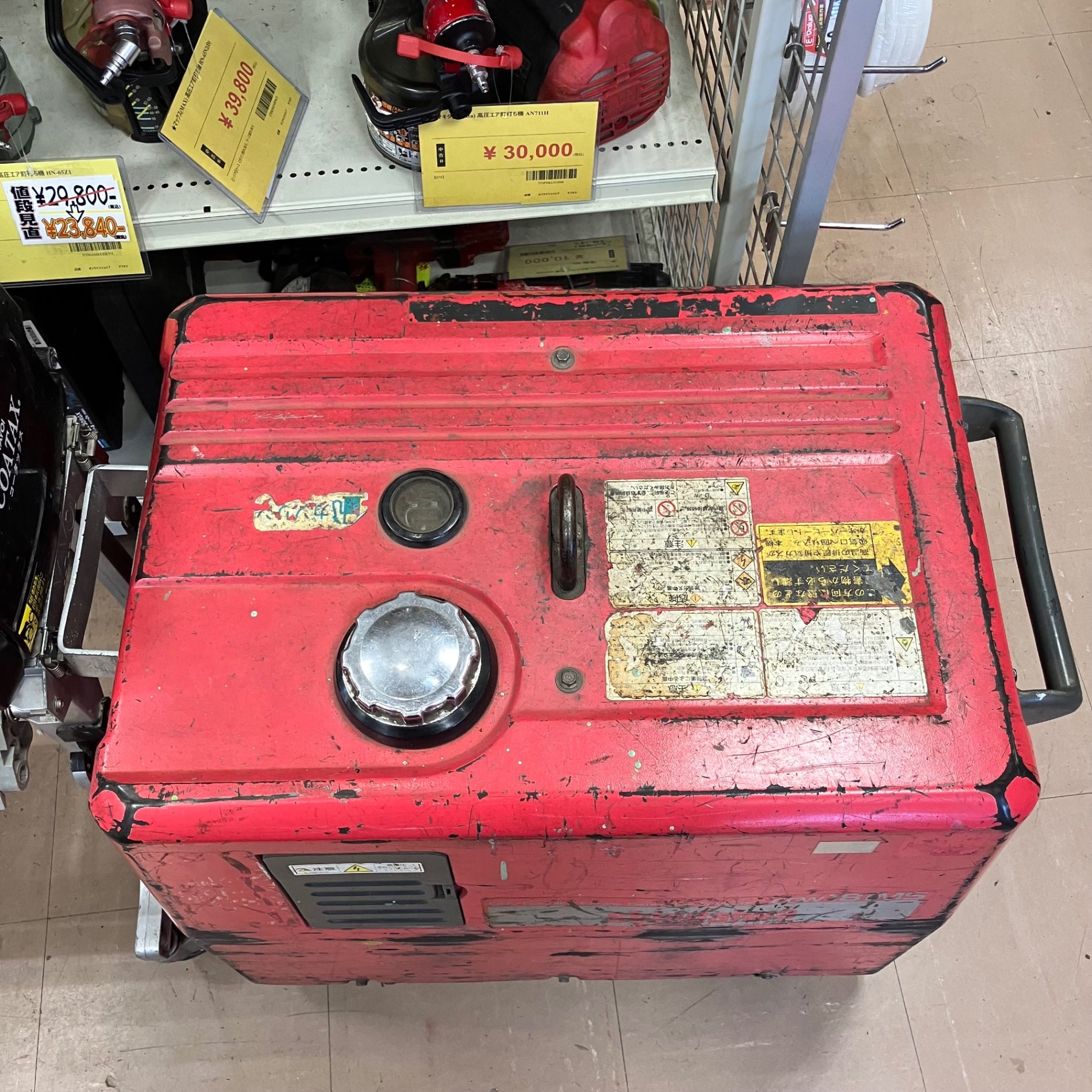 ウェルダー　溶接機 shindaiwa EGW181MS 新ダイワ(やまびこ) エンジン溶接機 EGW181MS-T ウエダ金物【公式サイト】