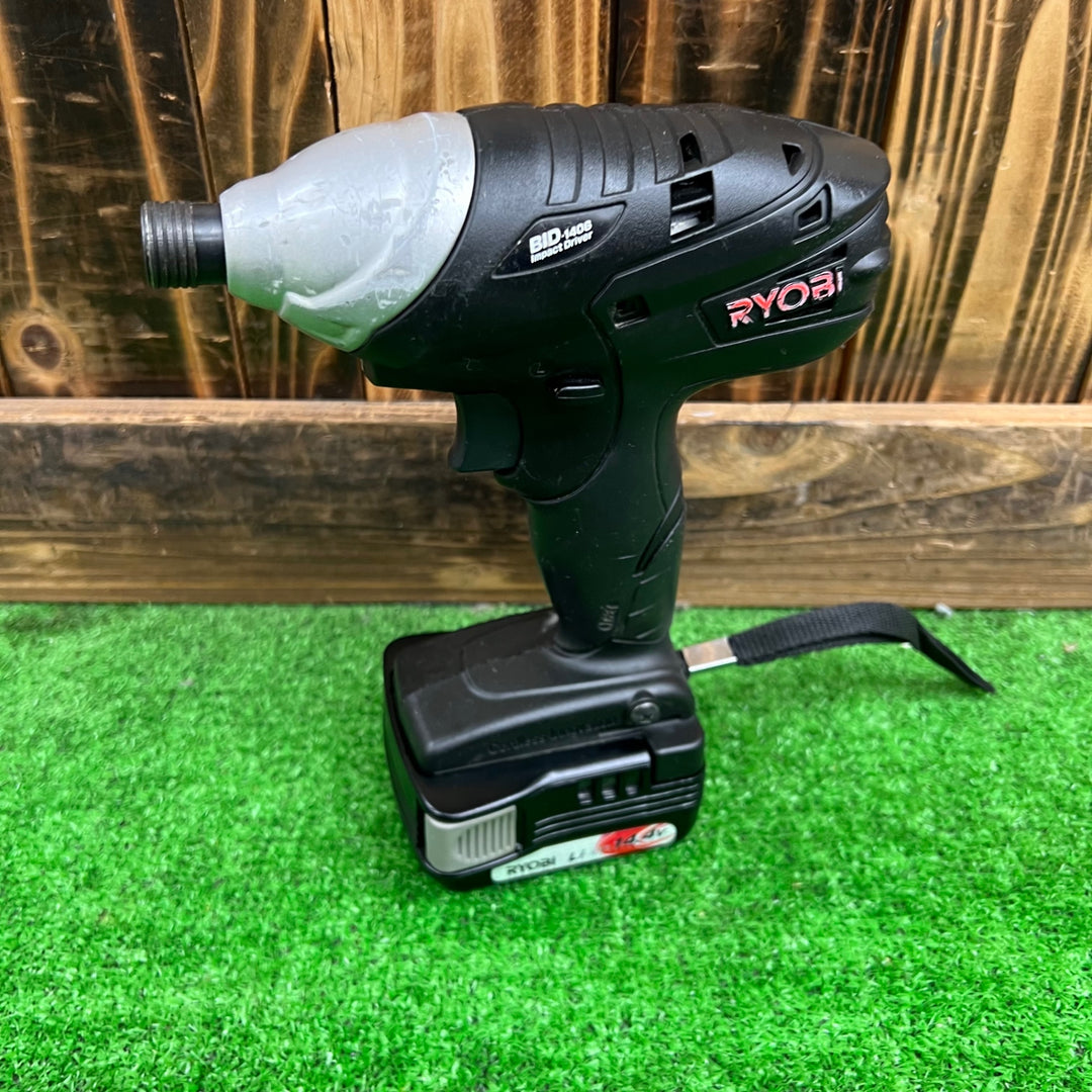 RYOBI 14.4Vインパクトドライバー BID-1406 ケース、充電器、バッテリx1個付き【桶川店】