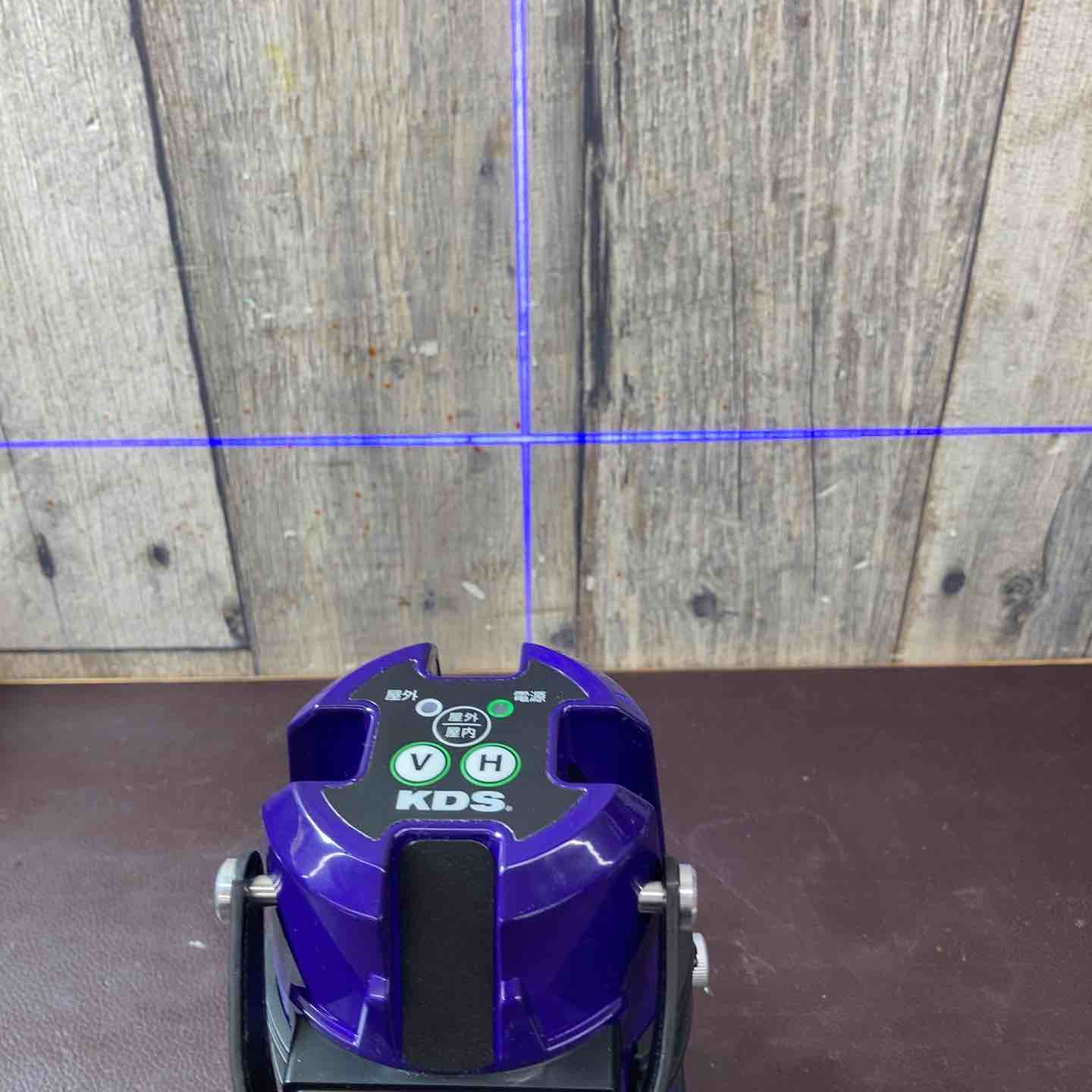 中古美品】 KDS オートラインレーザー ATL-25V パープルライン 【東大