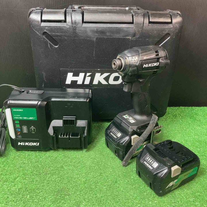 ★ハイコーキ(HIKOKI ※旧:日立工機) コードレスインパクトドライバ WH36DC(2XP)(B)【岩槻店】