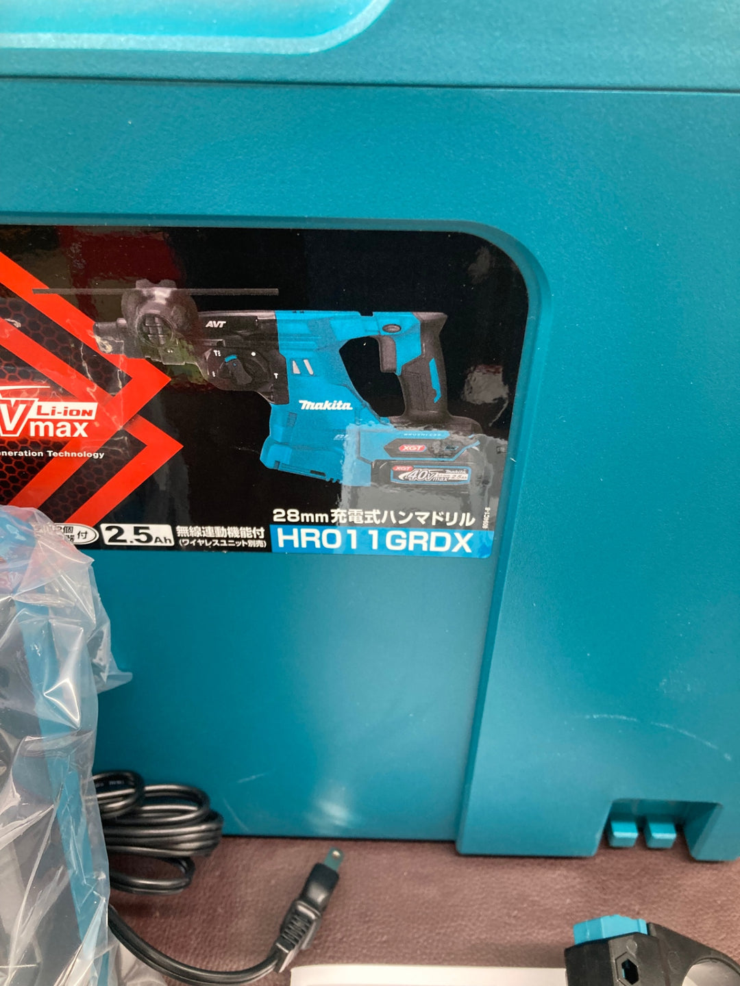 【未使用(店頭展示品)】マキタ(makita) コードレスハンマドリル HR011GRDX 40V 最新モデル【東大和店】