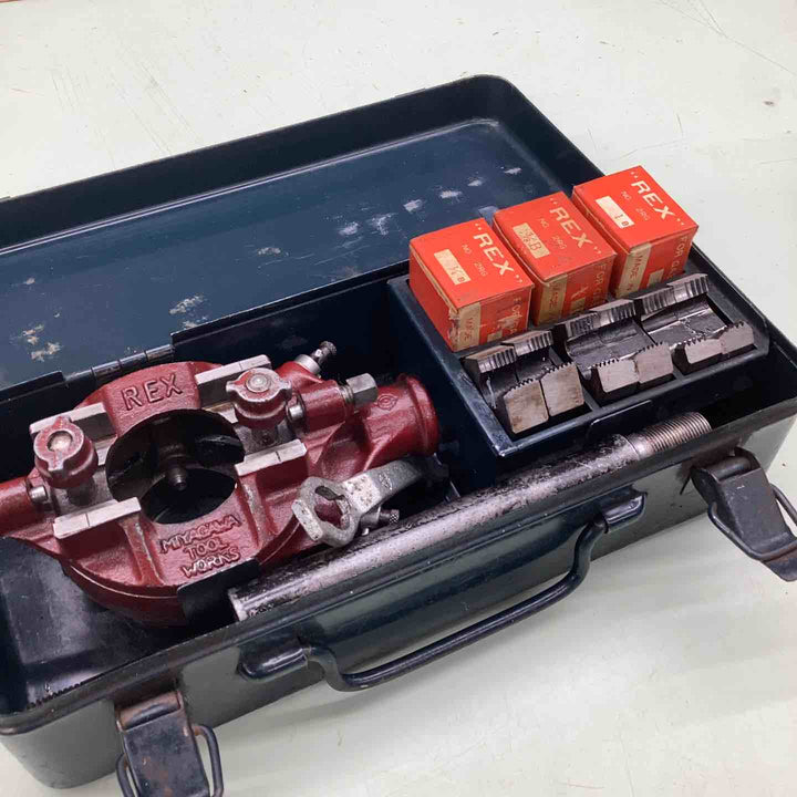 現状品 REX レッキス 手動パイプネジ切り器 2R5【越谷店】