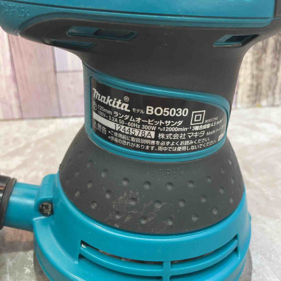 ☆マキタ(makita) ランダムオービットサンダ BO5030【八潮店】